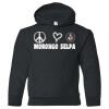 18500B Youth Heavy Blend Hooded Sweatshirt Thumbnail